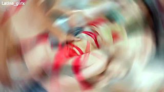 Double penetration. latina. white chick. anal. KALA GREY.