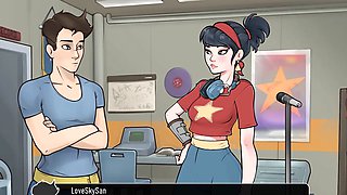 Deep anime sex adventures in English with Loveskysan69real