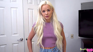 Cocky stepsister Elsa Jean stars in complete film on sibling rivalry