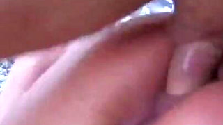 Thick ass skank drilled in her asshole on the beach