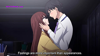 ''Workplace Secrets'' My Innocent Coworker Got Soaked on the Desk - Hentai Anime