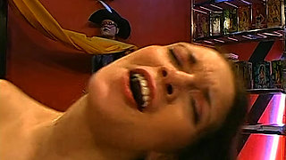 Ggg John Thompson- Pretty Brunette Gets Wild and Horny on a Hot Threesome and Bukkake Gangbang