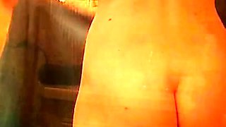 Washing my ass in shower