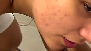 Room Sister MILF Sucks Cock