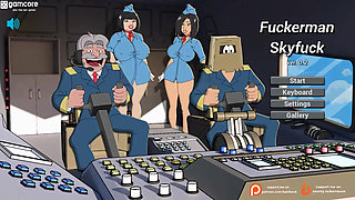 Fuckerman Skyfuck - Part 1 - Sex on the Plane by Loveskysanx