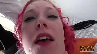 Pascalssubsluts - red haired Charlie Ten submits to bdsm
