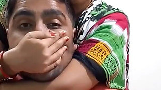 Gloved Handgag for Lazy Husband!