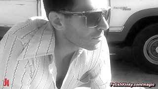 Bound blond hair girls ass fucking pounded in trio