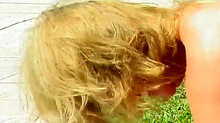 Older Matures Scene 4 - Mature Chubby Blonde Fucking in the Pool