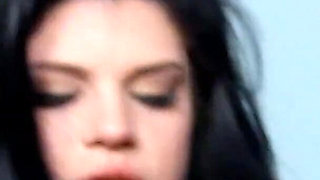 Teen Lucia Love with hairy pussy gets fucked in the office by work colleagues