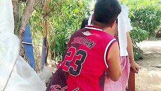 Desi Indian Teen Student Fucked Hard in Woods by Abnormal Guy - Amateur Teen Sex