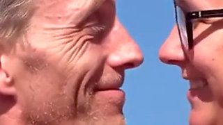 I Seduced, Kissed, Got My Pussy Rocked in a Tub, Then Stroked the 55m Old Man’s Big Dick to a Cum Explosion and He Keeps Going!