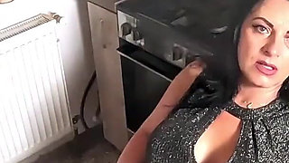 POV Bondage Chair Tease. Tape Gag, Smoking, Buttplug and Double Orgasm