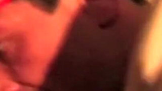 Ahegao Blonde Licking Throbbing Cock Dripping Spit