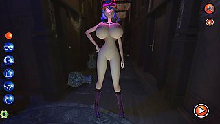 3DGSPOT - Humungous Bosoms Nymph Smashes Firm With Ghost In Anime Game! 3 DIMENSIONAL ANIMATION PORNO!