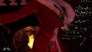 Hatsune Miku Christmas Striptease VR Hentai - Big Tits 3D Sex Animation VirtualHeaven