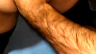 Extreme amateur anal fisting and wine bottle fuck