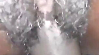 Big Black Cock Pounding My Hairy Pussy Back of My Car Moaning Orgasms