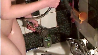 In the Shower in the Bathroom