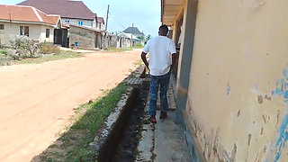 Her Ex Came to Visit Her Seeing Her Naked and His Dick Stood up