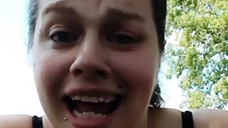 Amateur striptease and Solo masturbation