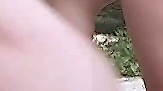 Beach babe sucks hot hard cock on the beach