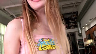 Brunette Edges Teacher For Facial Load