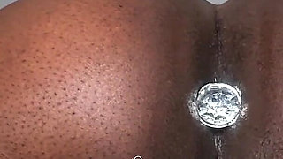 BBW Plus Butt Plug Equals Lots of Squirting