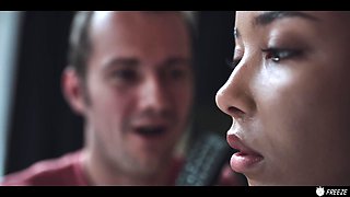 Ebony Roommate Frozen by Mysterious Remote 3D Anime - Lia Lin Hardcore Time Stop Fantasy