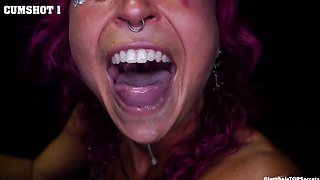 Jessie Takes Glory Hole Pounding with Hardcore Deepthroat Blowjob and Intense Oral Action