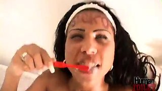 Lady human toilet bowls: Blowjob, Doggy  Missonary Porn
