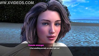 Breeze Of Passion 08 - Naturist Cougar Gets Fingerblasted On The Beach