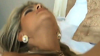 Defrancesca Gallardo Uses Her Fingers and a Sleek Toy to Fuck Her Own Ass