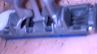 Shaving My Hairy Pussy