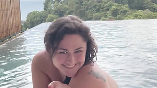 Skinny Dipping and Testing Out the Pool on Day 1!