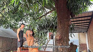 I Caught My Colombian Neighbor Up Stealing The Mangoes From My Tree And We Ended Up Fucking In The Yard! - Space Productions