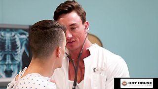 HotHouse - DR CADE MADDOX Barebacks Cute Twink's Arse