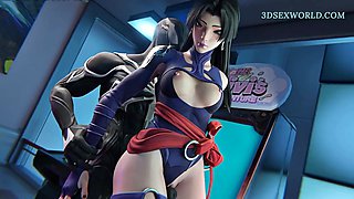 The Misunderstanding: Psylocke X Venom (THREE DIMENSIONAL Anime Pornography)