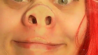 Pig Nose Challenge - Glass POV Fun