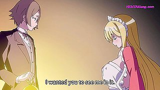 Blonde maid serves creamy morning ride in vintage uniform ⋆ Exclusive Hentai