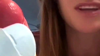 My Step-stepbrother Got His Cock Stuck! Step-stepsister Edging Fantasy