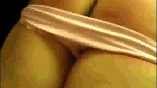 Nasty caning of Abigail's ass and twat