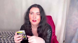 Miss Ffw Enjoys a Cigarette