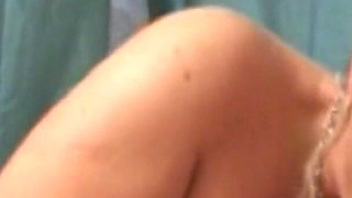 Horny Slut Swallows Every Drop of Cum From Fat Cock