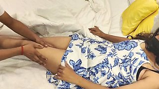 Oil Massage Turns Into Hardcore Sex With Desi Maid