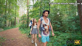 Rim4k. two chicks 1 cleanup. hot fetish sex with kioto & Funky Town