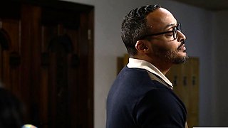 Giving my teacher blowjob to pass my grade