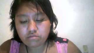 Mexicana en Webcam Enseando Tetas!