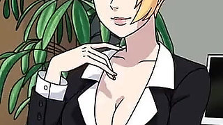 Kunoichi Trainer - Naruto Trainer [v0.21.1] Part 119 Sexy Blonde Secretary Stocking by Loveskysan69