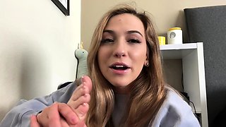 You teach me how to worship my own toes
